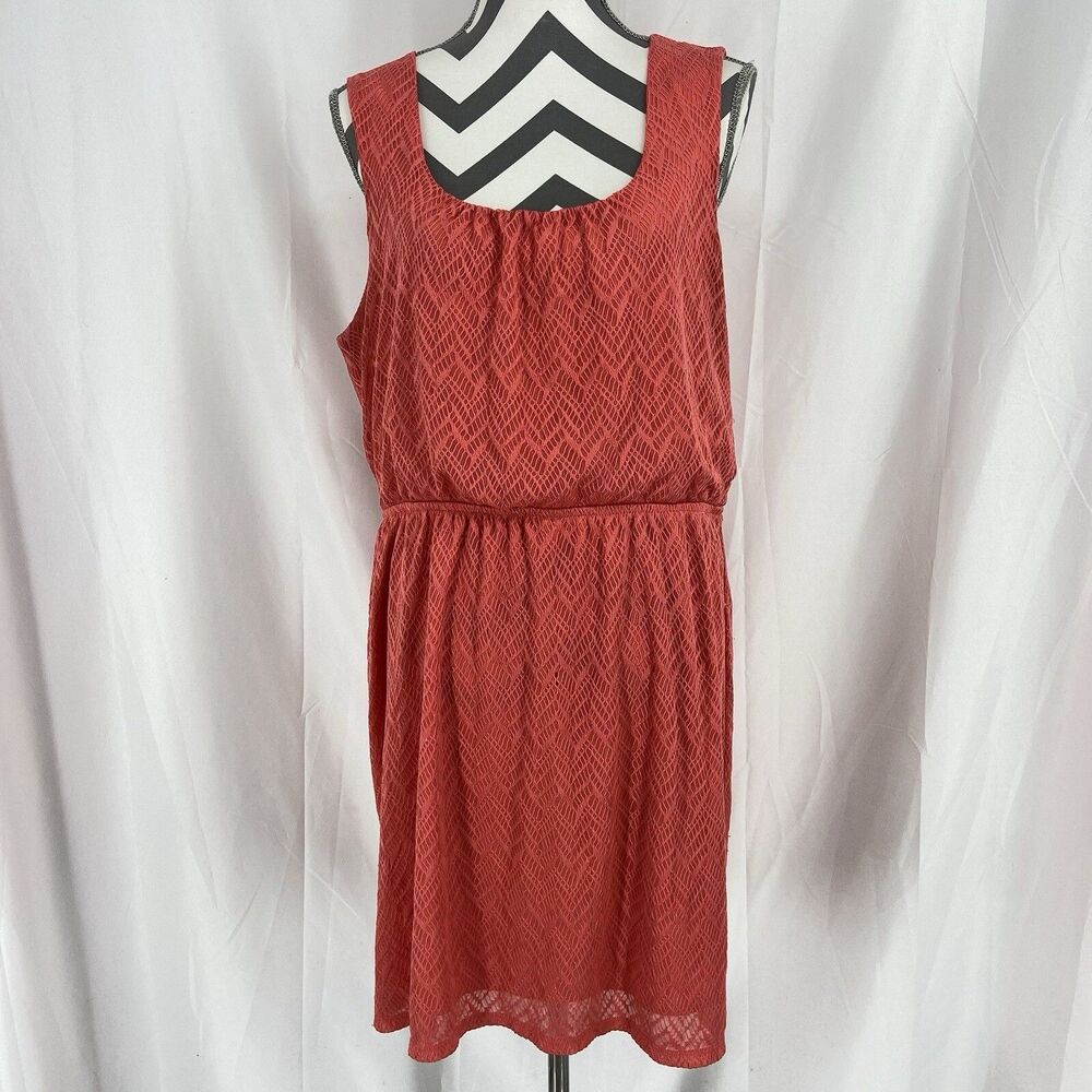 Maurices Lace Summer Dress XXL knee length sleeveless with liner